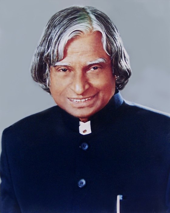 APJ Abdul Kalam portrait