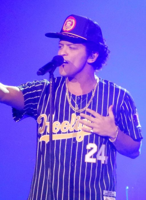 Bruno Mars portrait