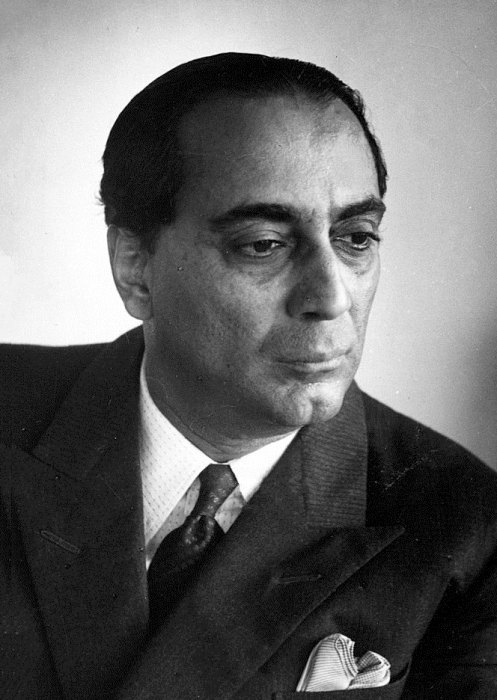 Homi J. Bhabha portrait