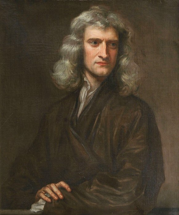 Isaac Newton portrait