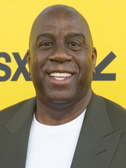 Magic Johnson portrait