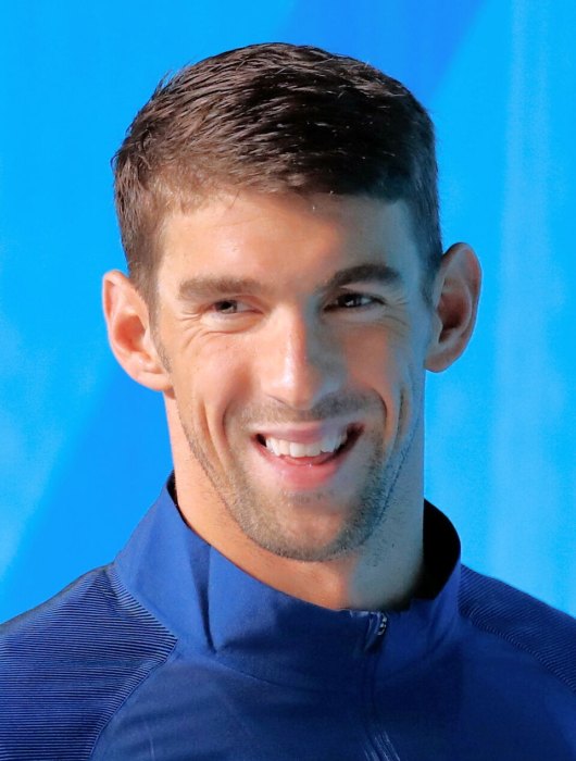 Michael Phelps portrait