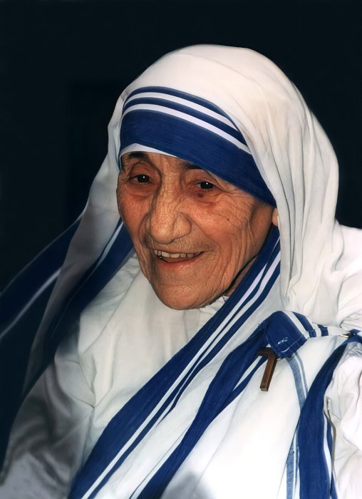 Mother Teresa portrait
