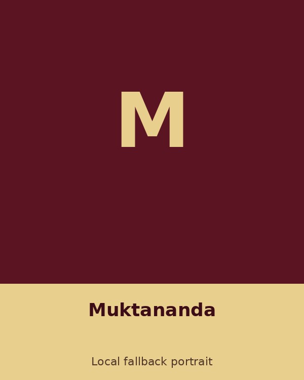 Muktananda portrait