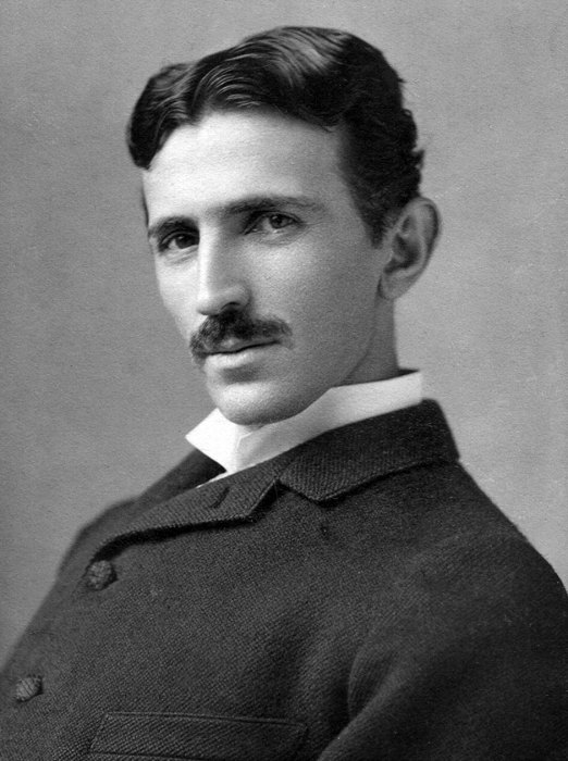 Nikola Tesla portrait