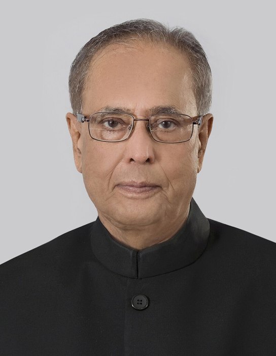 Pranab Mukherjee portrait