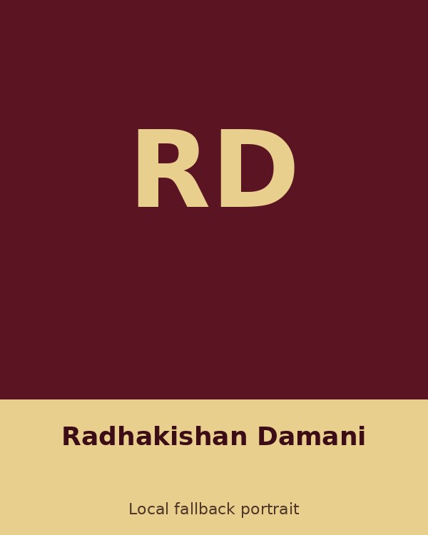 Radhakishan Damani portrait
