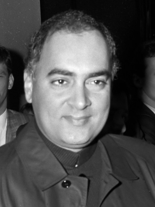 Rajiv Gandhi portrait