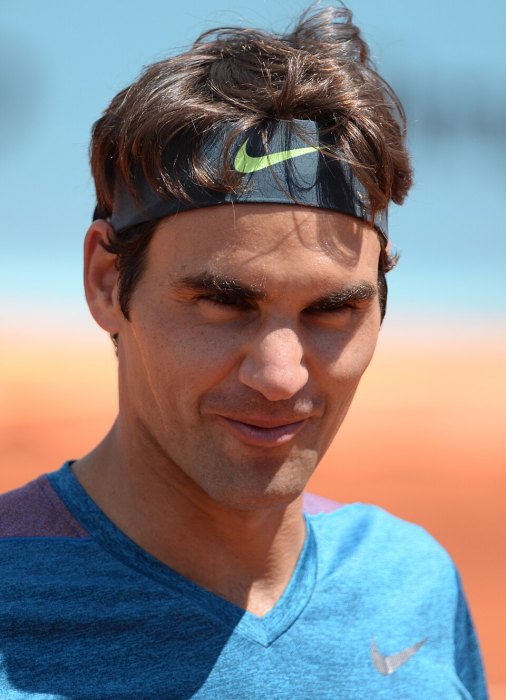 Roger Federer portrait