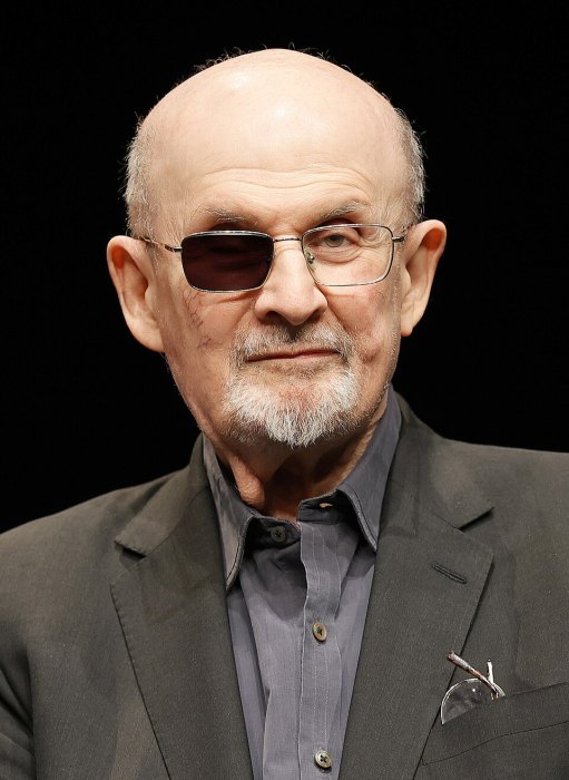 Salman Rushdie portrait