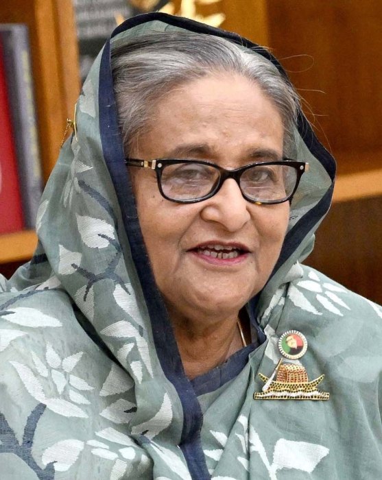 Sheikh Hasina portrait
