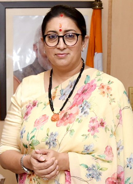Smriti Irani portrait
