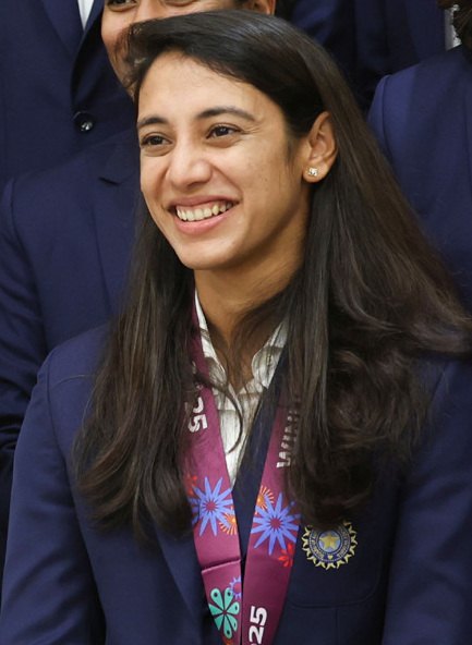 Smriti Mandhana portrait