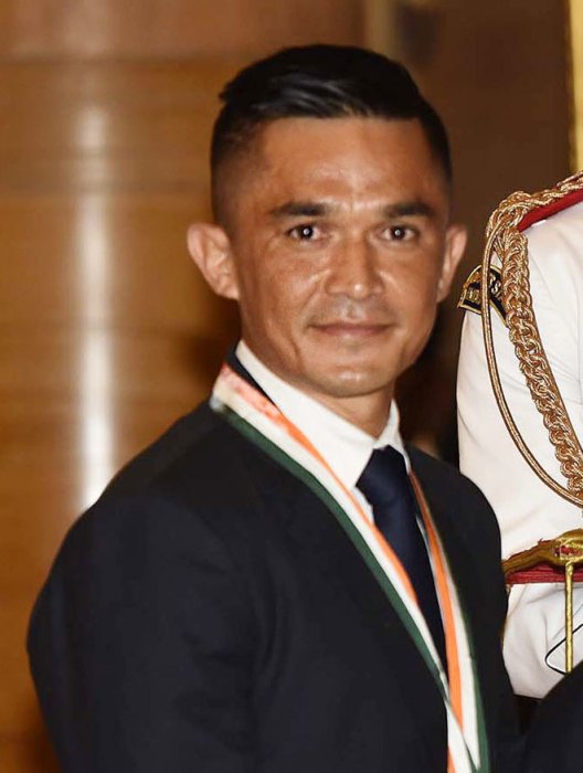 Sunil Chhetri portrait