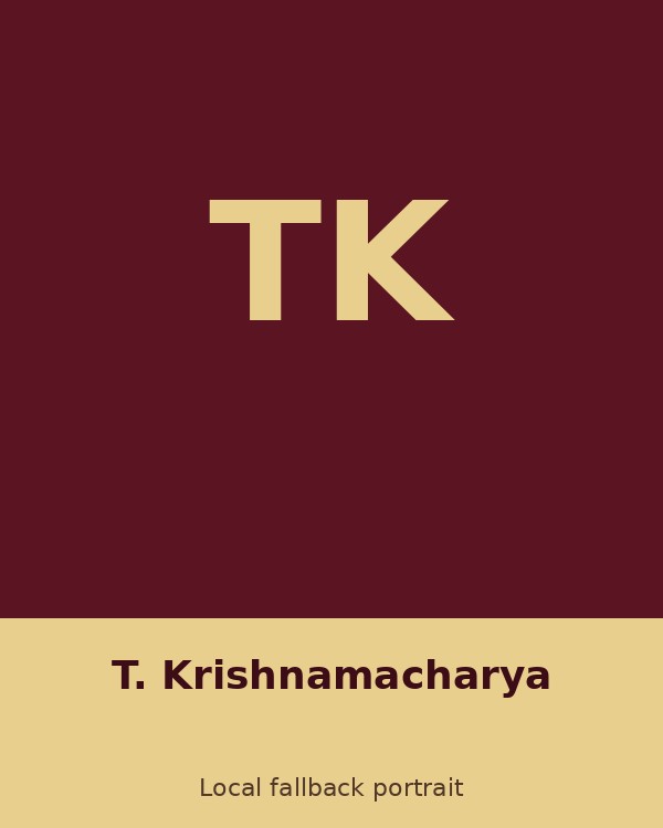 T. Krishnamacharya portrait