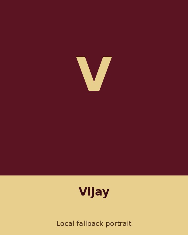 Vijay portrait